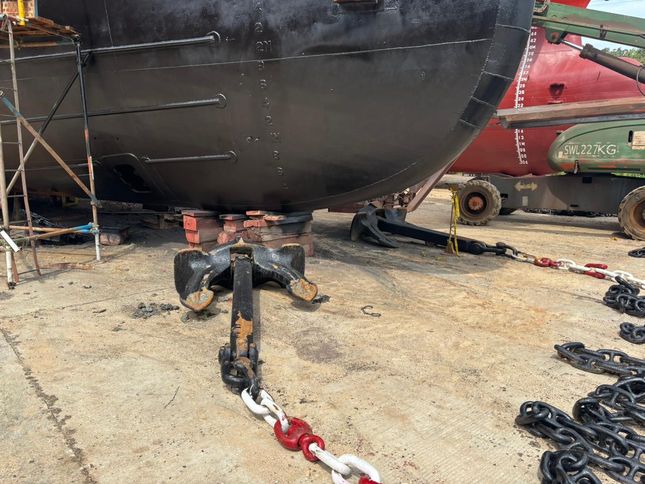 perawatan jangkar kapal