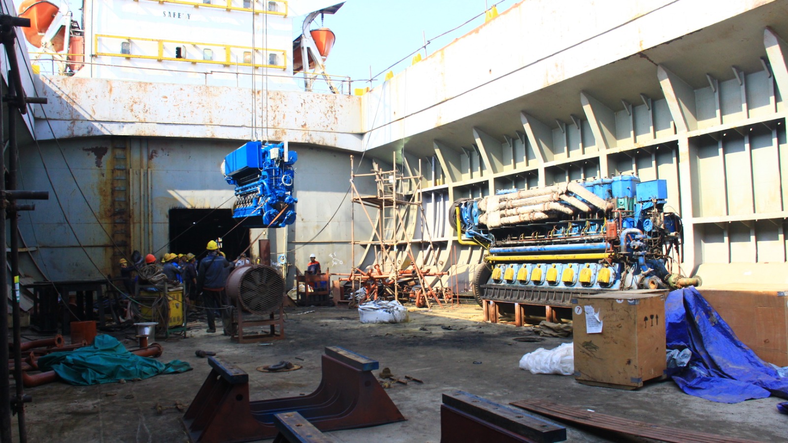 overhaul mesin kapal